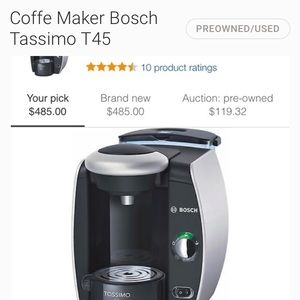 Like New Bosch Tassimo Suprema T45